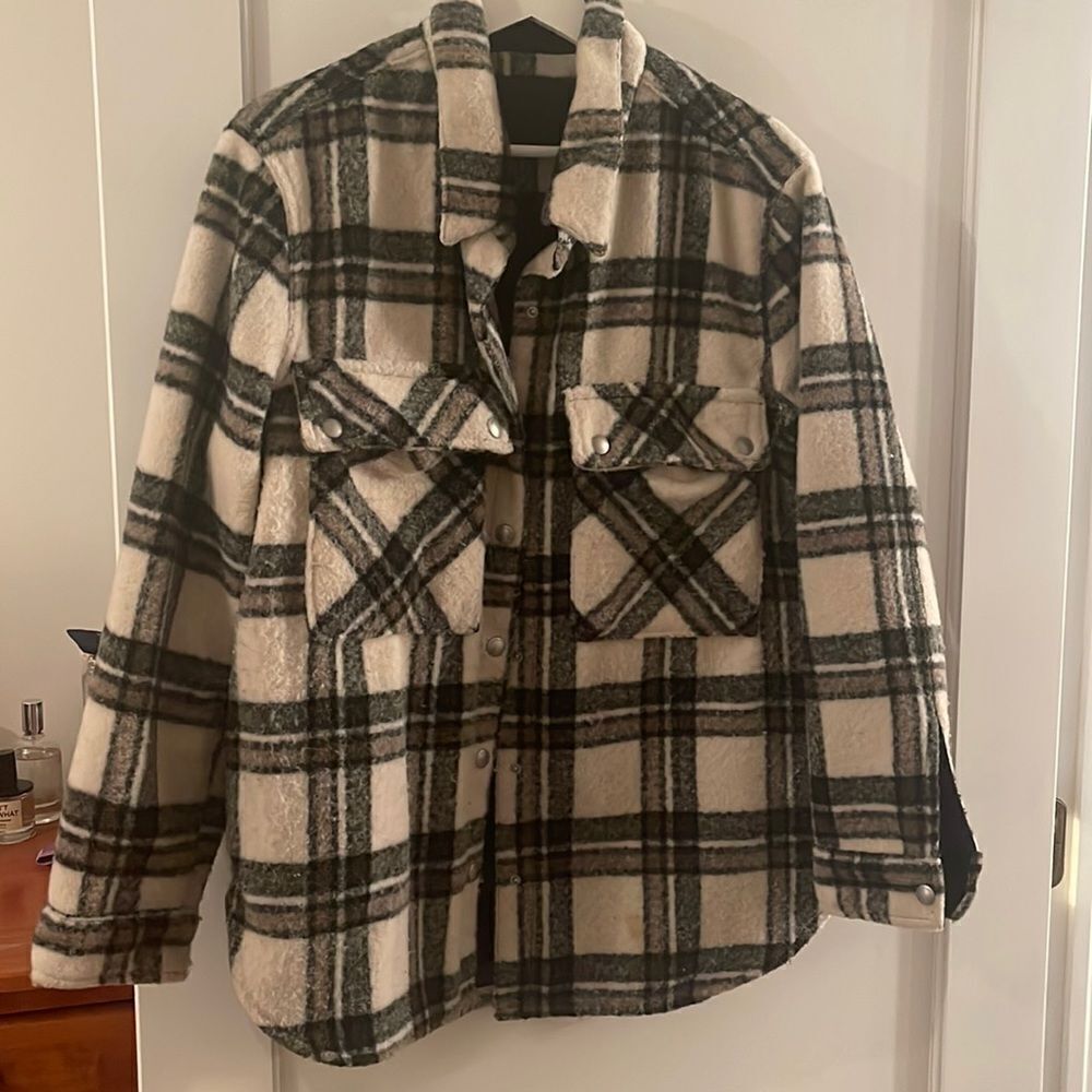 Blank NYC Shacket  